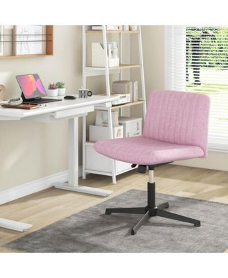 1 Pc Mesh Ergonomic Criss Cross Leg Mid-Back Computer Desk Chair