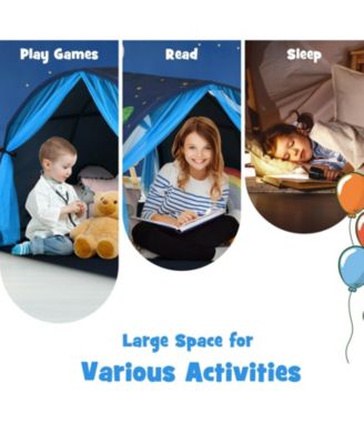 Kids Galaxy Starry Sky Dream Portable Play Tent with Double Net Curtain