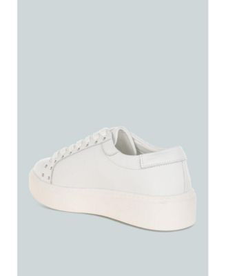 Rag and Co Womens Strider Studs Embellished Chunky Sneakers
