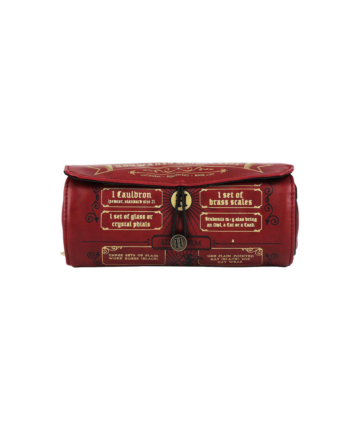 Marauder's Map Roll-Top Makeup Bag - Red