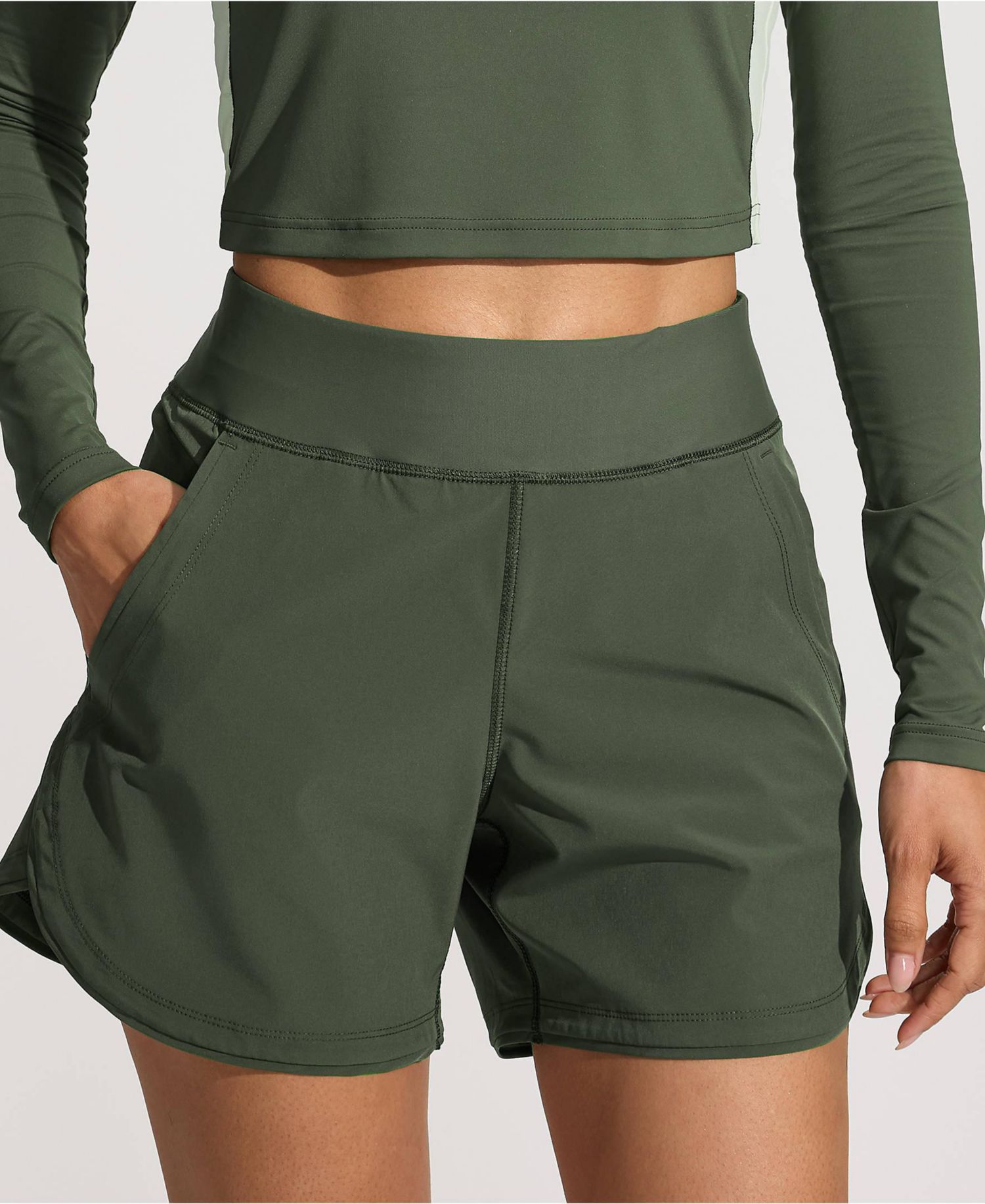 Women's SunShade UPF 50 5" Board Shorts with Panty
