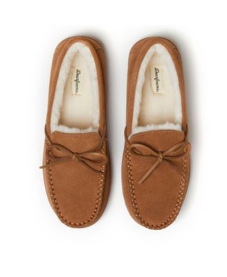 Men's Douglas Genuine Suede Moccasin House Shoe Slipper