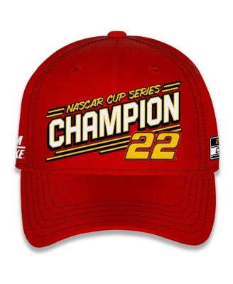 Men's Red Joey Logano 2024 NASCAR Cup Series Champion Big Number Adjustable Hat