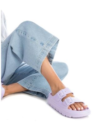 Women's Rubber Flat Sandals By XTI