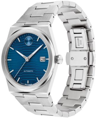 Men's Bold Quest Swiss Automatic Stainless-Steel Watch, 39mm
