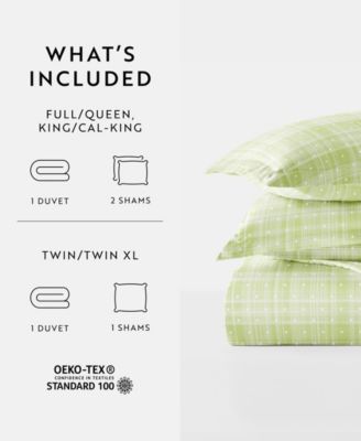 Elegant Designs Patterned Duvet Cover Set, Full/Queen