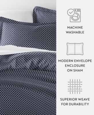 Elegant Designs Patterned Duvet Cover Set, King/California King