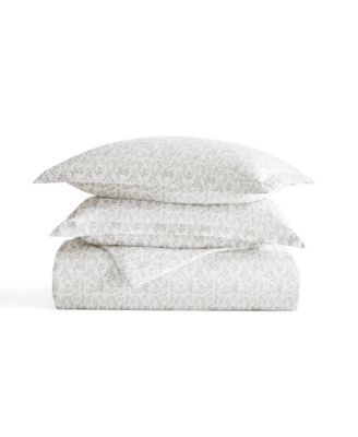 Tranquil Sleep Patterned Duvet Cover Set, Full/Queen