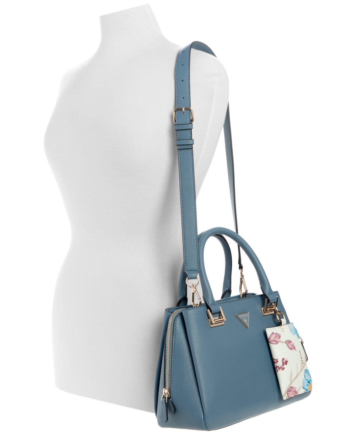 GUESS MICAELA SMALL GIRLFRIEND SATCHEL 