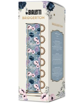 Bridgerton Stackable Porcelain Cups, Set of 6