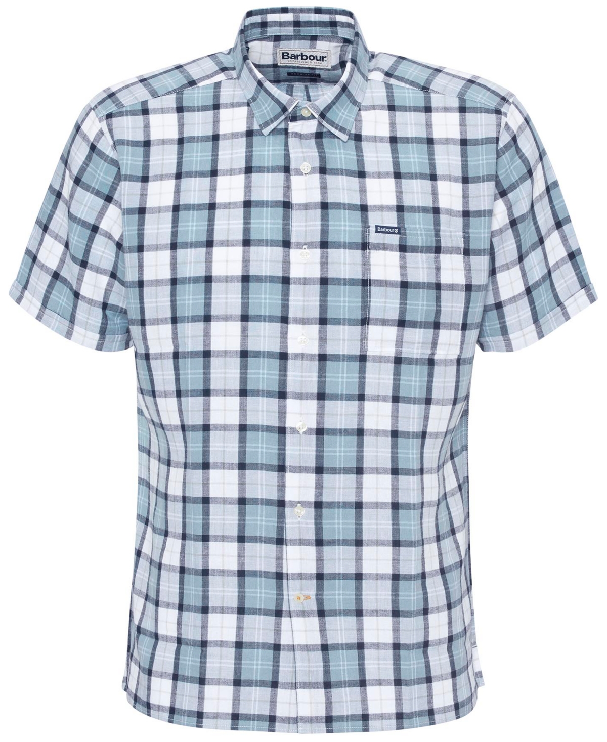 Barbour Midfield Tartan Shirt In Northshore Tartan