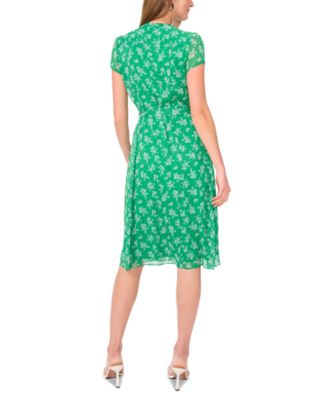 msk green dress Caira Chiffon Scarf Maxi Dress - Sage main image 1