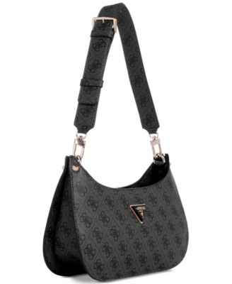 Meridian Monogram Small Top Zip Shoulder Bag 