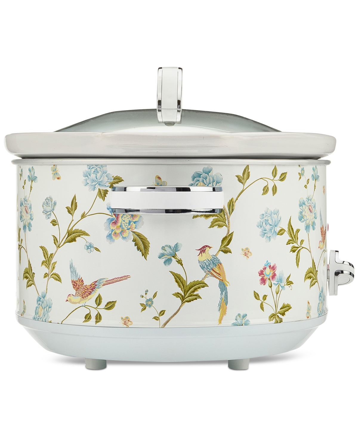 Laura Ashley 6.5l Slow Cooker In Elveden White