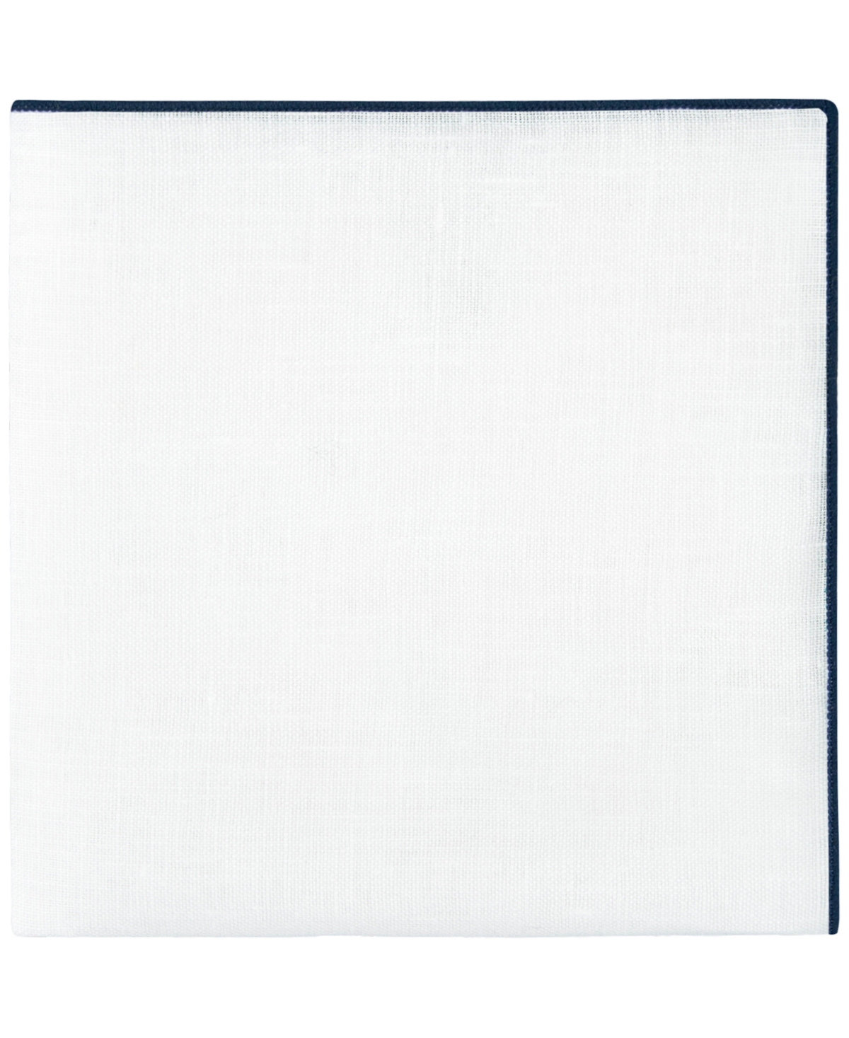 Tommy Hilfiger Men's Linen Pocket Square In Navy