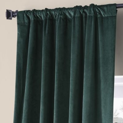 Signature Plush Velvet Hotel Blackout Curtain