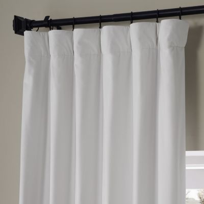 Signature Plush Velvet Hotel Blackout Curtain