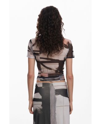 Women's Arty print T-shirt