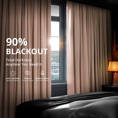 Grommet Signature Velvet Blackout Curtain