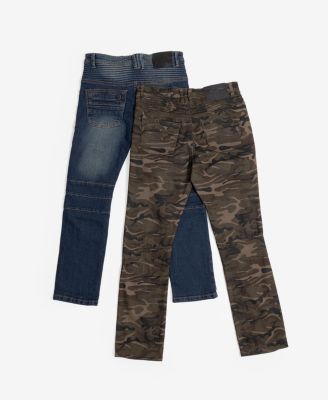 Big Boys 8-18 Stretch Jeans - 2 Pack