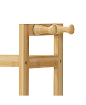 Over The Toilet Storage Rack Bathroom Organizer with 3 Tier Adjustable Height Shelf