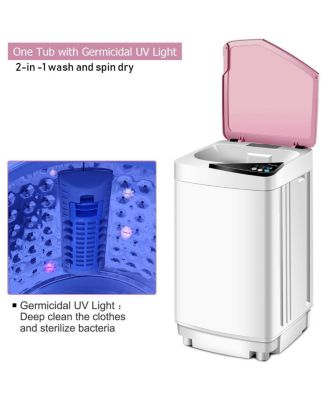 Full-Automatic Washing Machine with Built-in Barrel Light