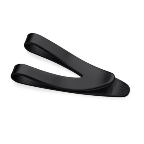 Женская сумка Bling Jewelry Stainless Steel V-Shaped Money Clip, цвет: Чёрный