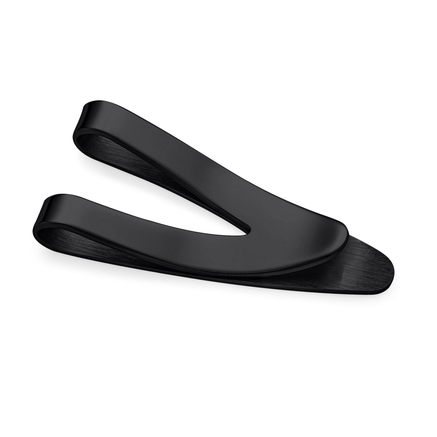V-Shaped Large Wide Strong Plain Money Clip Card Holder Stainless Steel