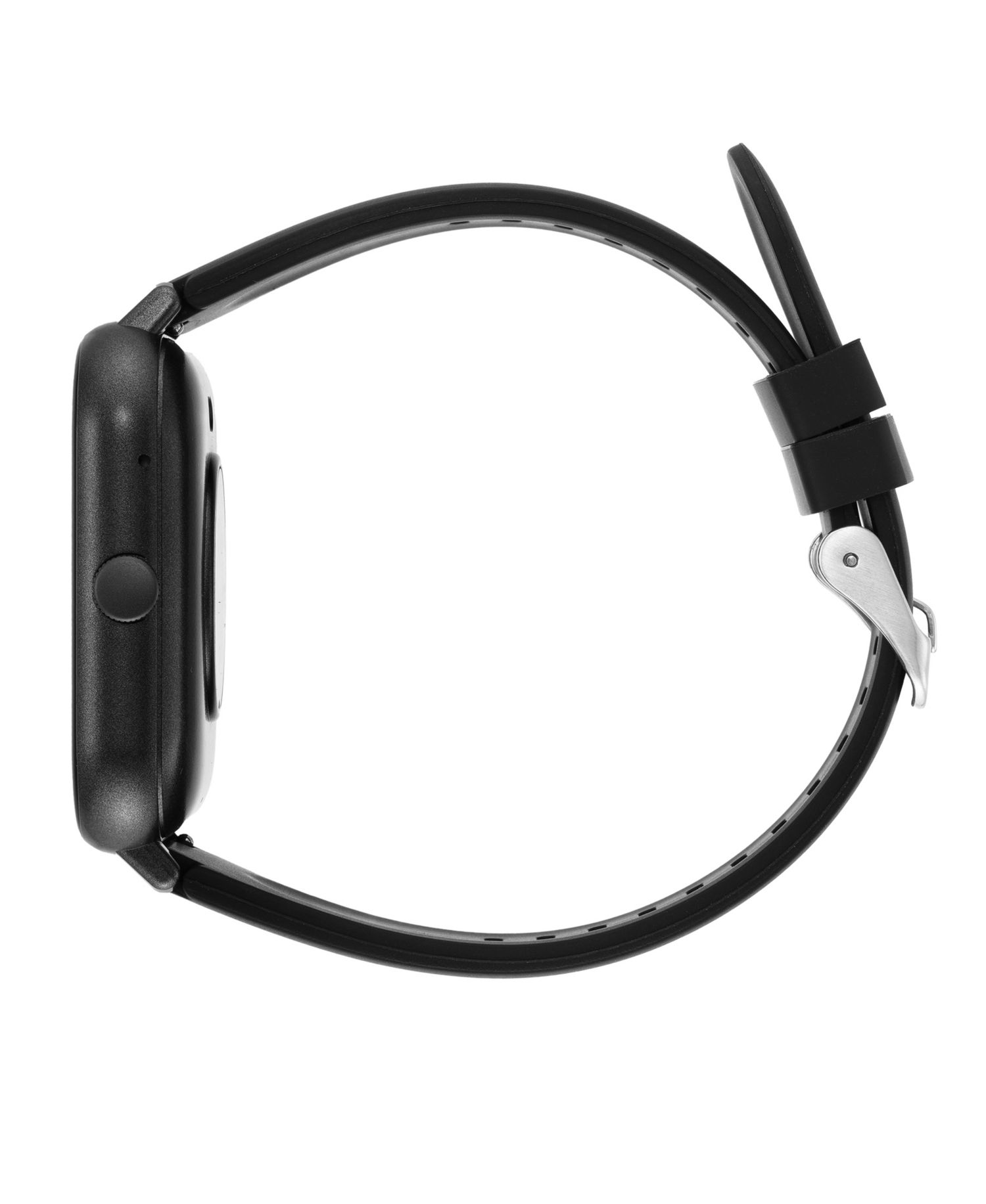 Connect Eclipse Black Silicone Smartwatch, 45mm