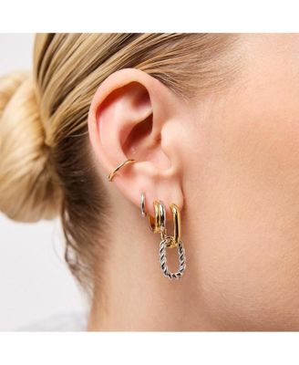 Huggie Hoop Earrings - Asher