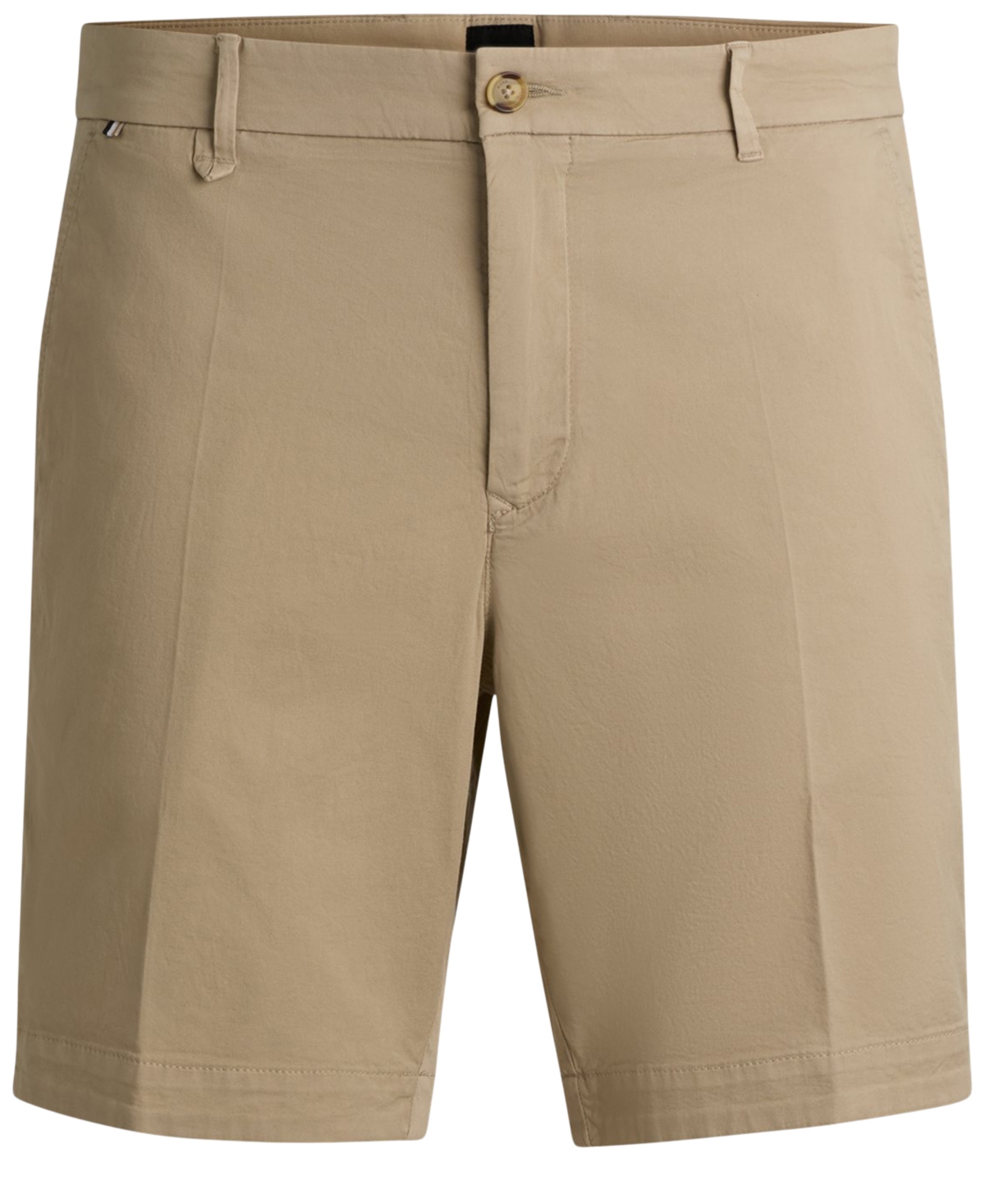 Hugo Boss Boss Man Shorts & Bermuda Shorts Beige Size 30 Cotton, Elastane In Open Beige
