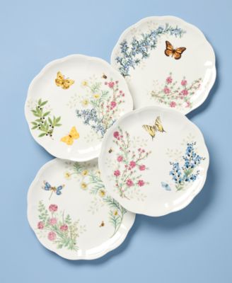 Butterfly Meadow Herbs 12 Pc. Dinnerware Set, Service for 4