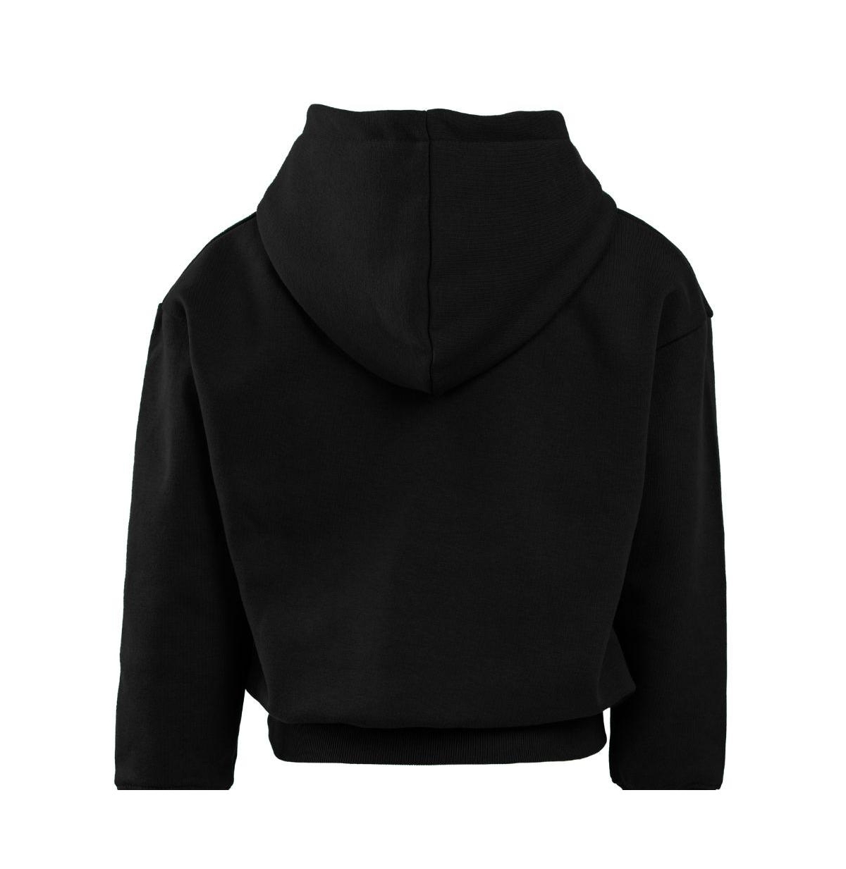 Rabble Clothing Unisex Customizable Hoodie Bundle With Magic Wonders Patch Dabblz In Jet Black