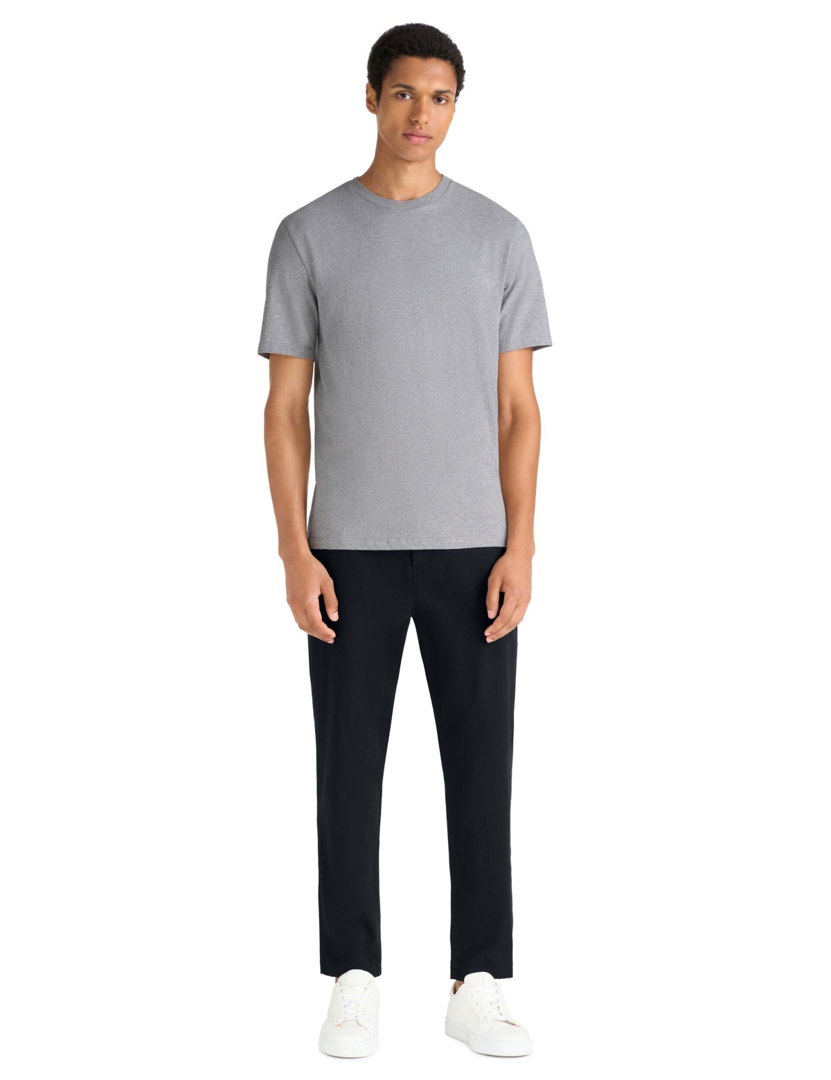 Scotch & Soda Men's Essential Logo T-shirt In Gray