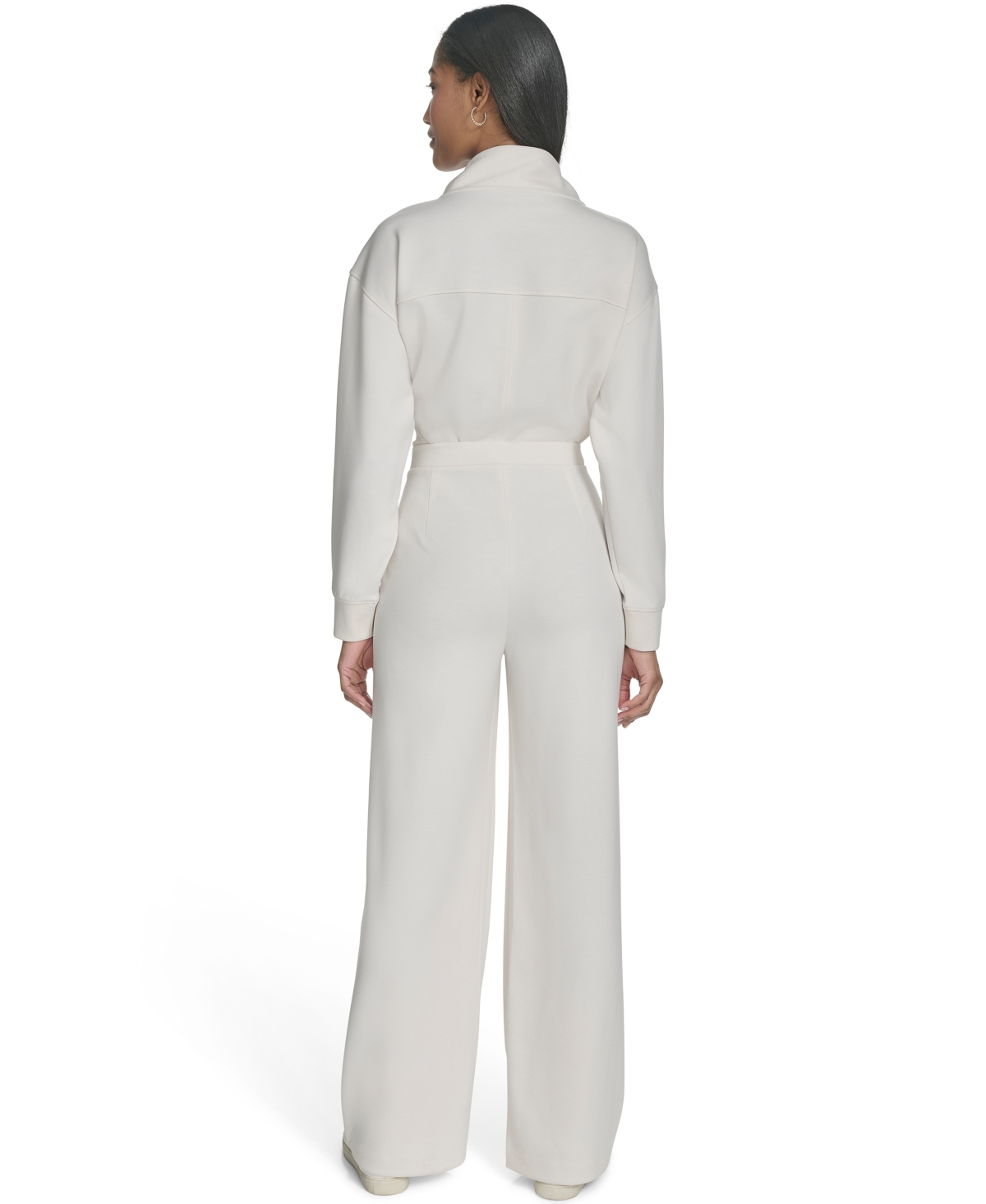 HALSTON WOMEN'S EASY FULL WIDE-LEG PANTS 