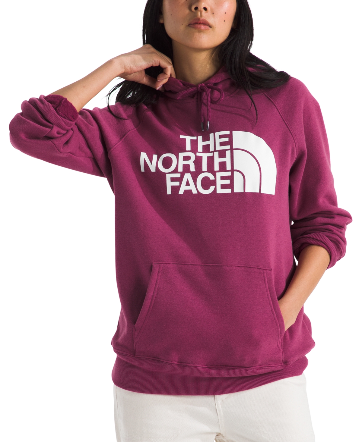 THE NORTH FACE WOMEN'S HALF DOME FLEECE PULLOVER HOODIE 