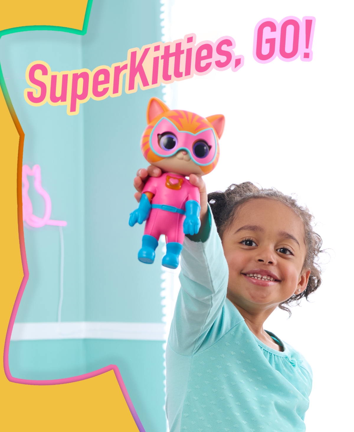 Super Kitties Cat-tastic Transforming Ginny Toy Figure In Multicolor