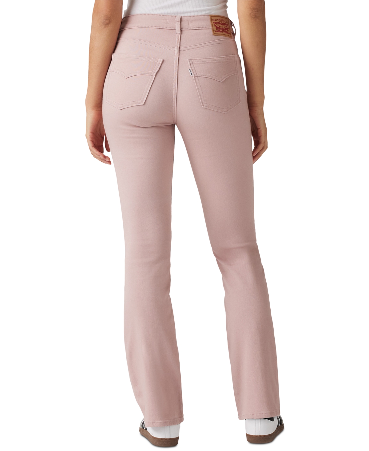 Levi's Women's High-rise Retro 725 Bootcut Jeans In Pale Mauve