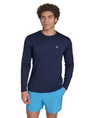 Men's Monogram Long-Sleeve Swim Rash Guard