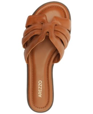 Women's Hanna Round Toe Flat Sandals
