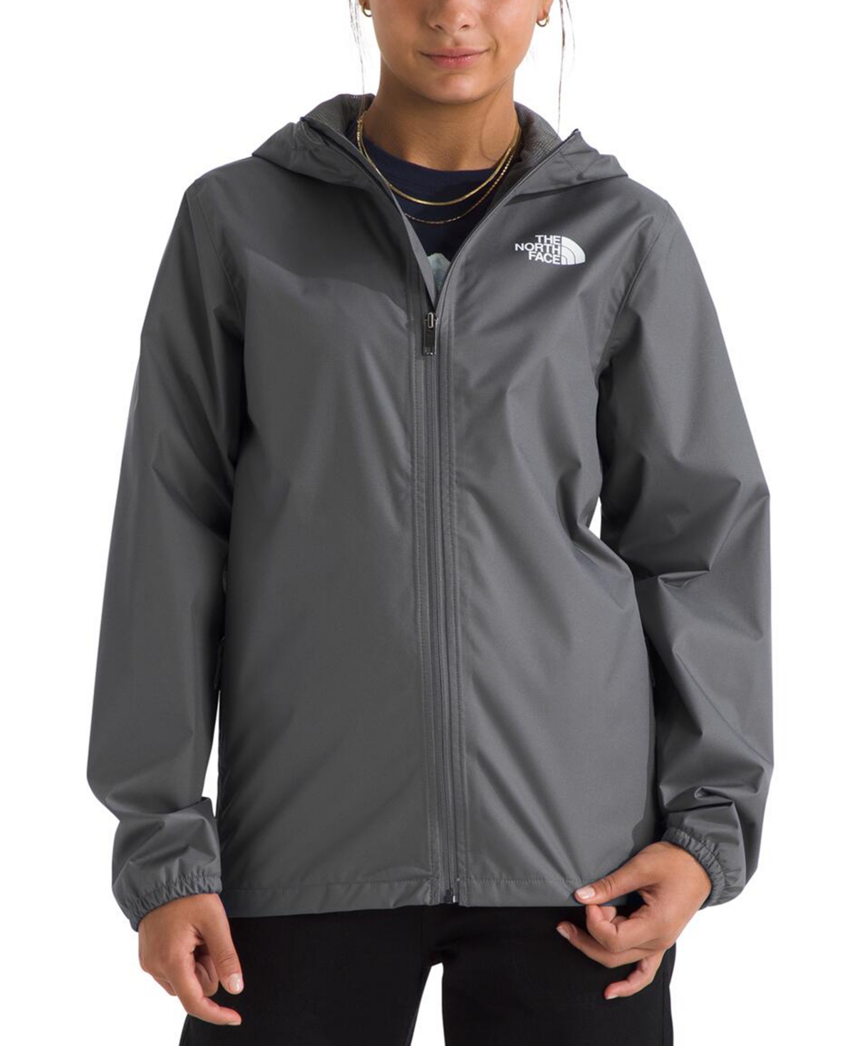 The North Face Big Boys Teen Zipline Rain Jacket In Smoked Pea