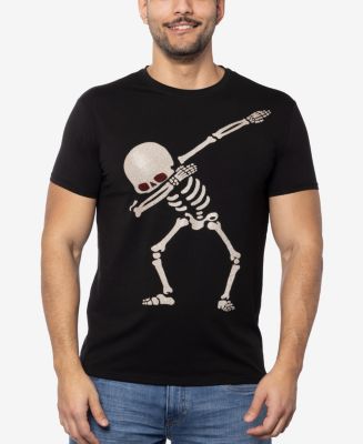 Men's Dabbing Skeleton Rhinestone Graphic T-Shirts - Macy's