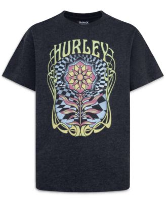 Hurley - Big Girls Cosmic Bloom Oversized Graphic T-Shirt