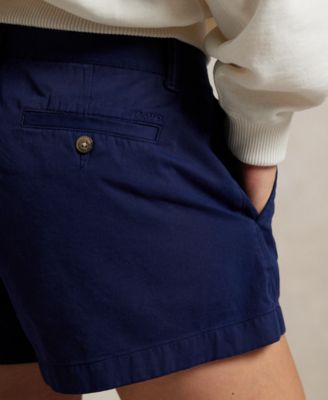 ショートパンツ RALPH LAUREN WOMEN Cotton Chino Short Navy Polo Ralph Lauren Women's Cotton Chino Shorts - Macy's