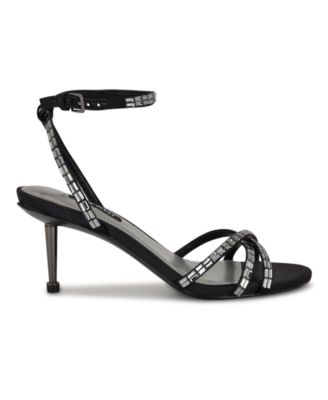 Women's Amseta Strappy Embellished Stiletto Sandals