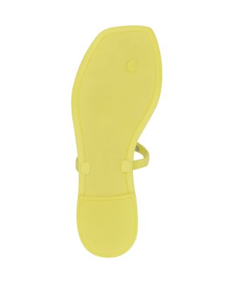 Women's Dacota T-Strap Square Toe Flat Sandals