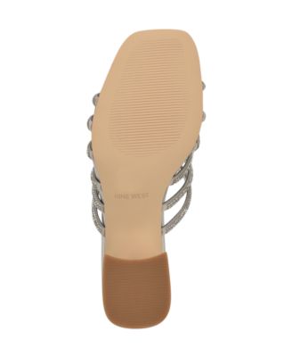 Nine West Women's Grassa Embellished Block Heel Dress