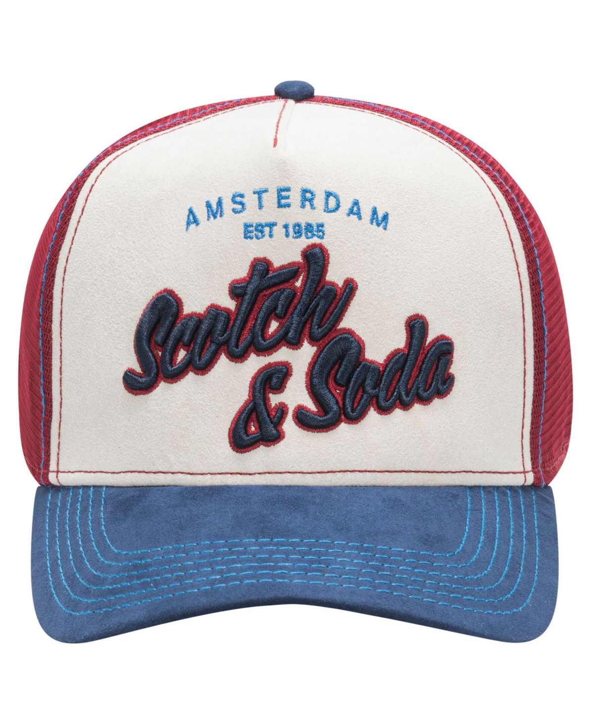 SCOTCH & SODA MEN'S ALTOS ADJUSTABLE TRUCKER CAP 