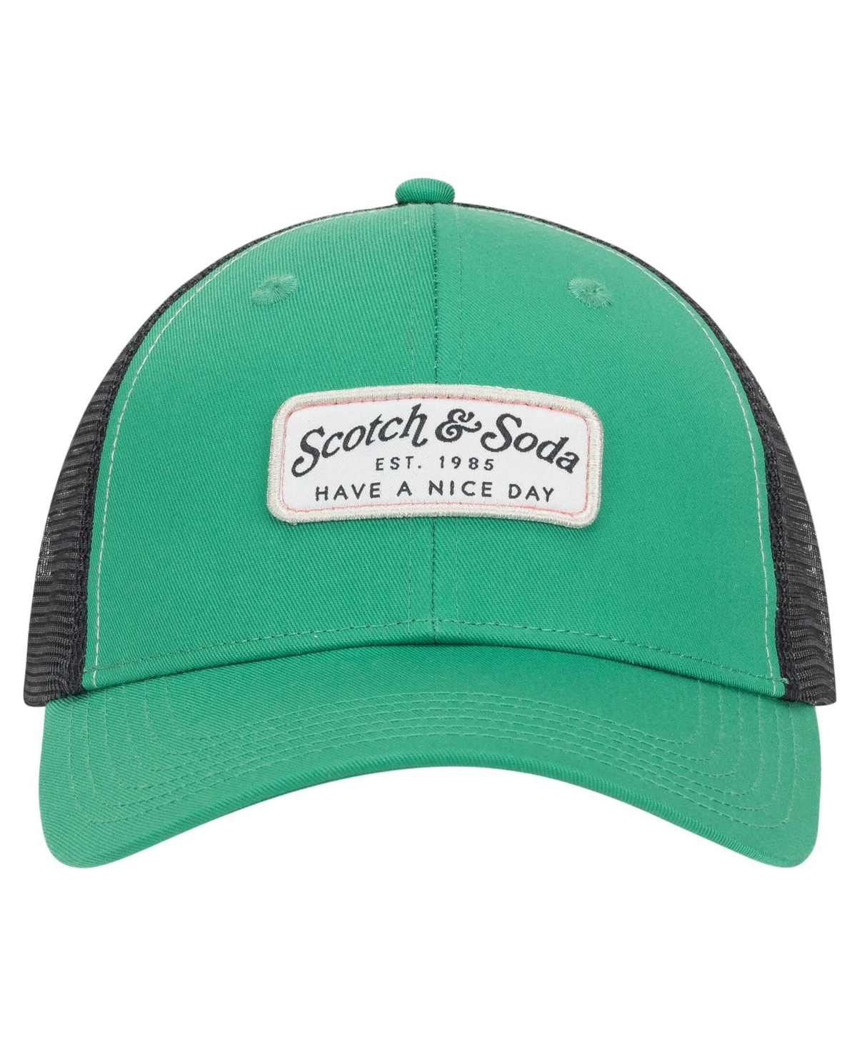 SCOTCH & SODA MEN'S HAVE A NICE DAY TRUCKER HAT 