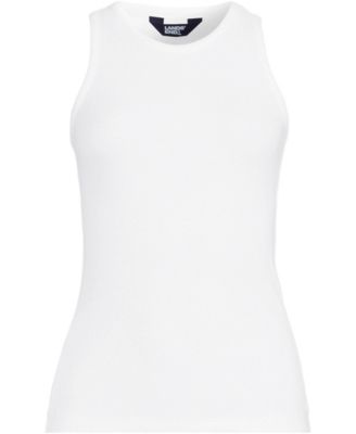 Women's Drapey Rib Fitted Tank Top